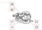 Excavator Spherical Thrust Bearing , Precision Tapered Roller Bearings 24088